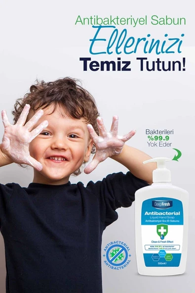 Antibakteriyel Sıvı Sabun 2 X 500 ml - 3