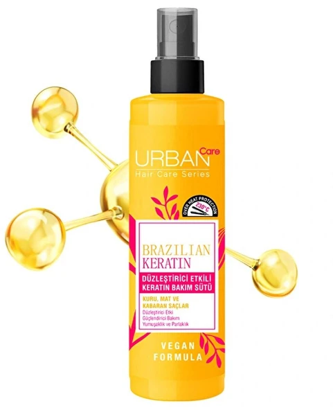 Urban Care Brazılıan Keratın Düzleştirici Etkili Saç Bakım Sütü 200 Ml