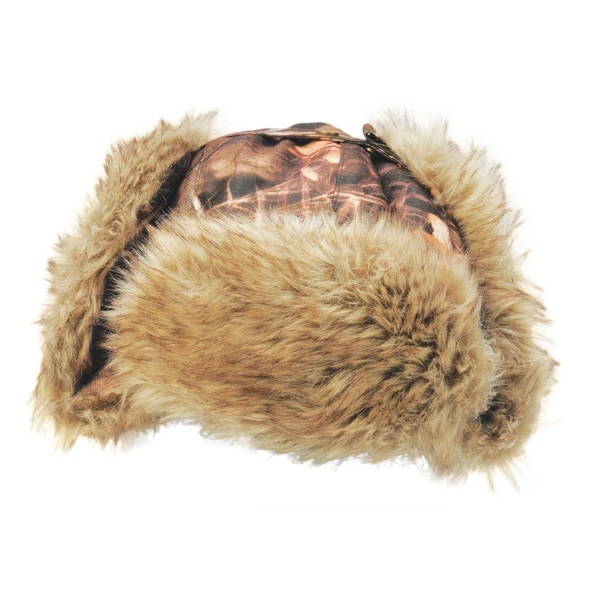 Remixon Fur Cap Sazlık Desenli Kalpak Beden : L - Resim 2