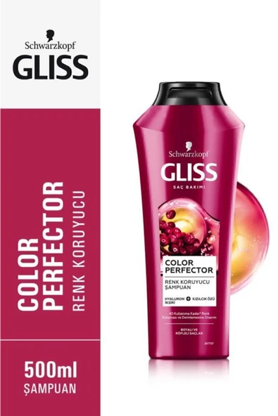 Gliss  Renk Koruyucu Şampuan 500 ML
