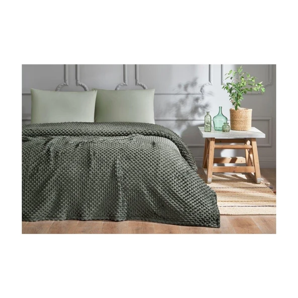 ÖZDİLEK TOMURCUK TEK KİŞİLİK BATTANİYE HAKİ 150X220