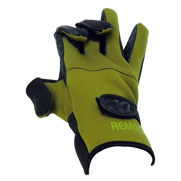 Remixon Neopren Yeşil Balıkçı Eldiveni Beden : M ürün görseli 1