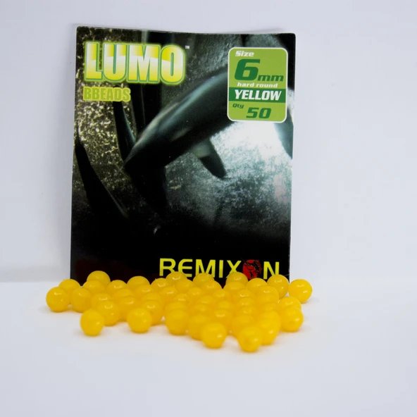 Remixon 6mm Yuvarlak Sert 50 Adet Boncuk Renk : Naturel