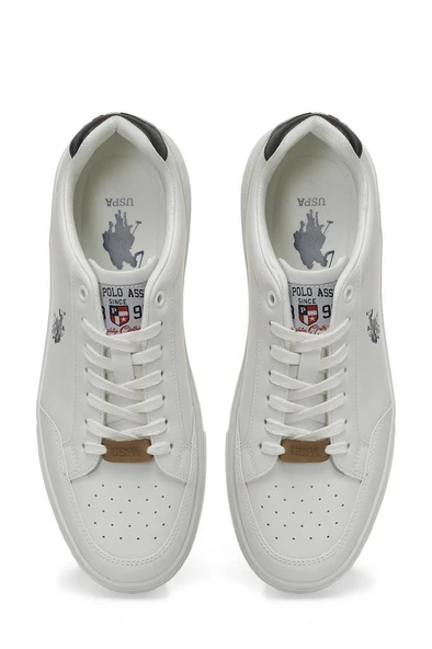 U.S. Polo Assn. NOAH 5FX 101947861 Erkek Sneaker Ayakkabı Beyaz 40-45 - 3