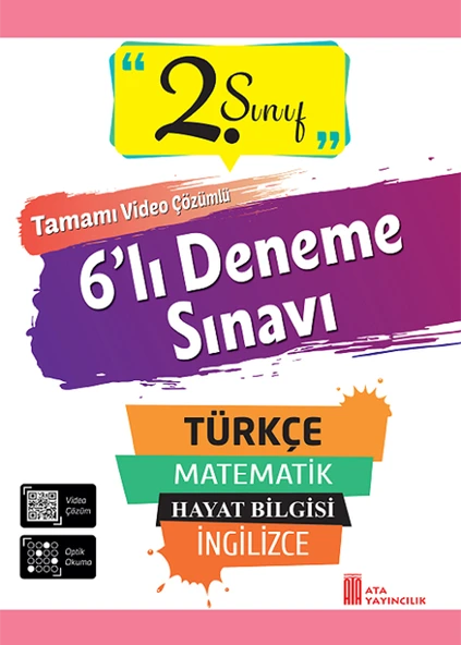Ata 2.Sınıf Okula Yardımcı Ev Çalışmam- 6 lı Deneme Sınavı - Resim 2