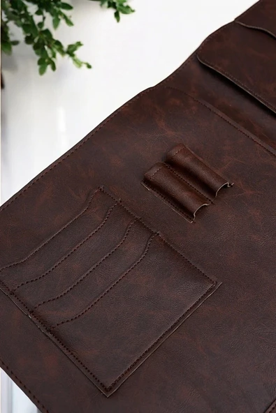 Lüx Macbook Air Pro 13-14 İnç Ofis Organizer Evrak & Laptop & Tablet Çantası - 7