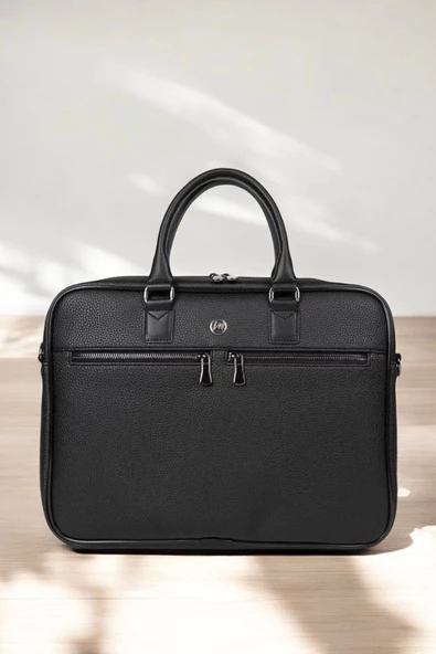 Lüx Unisex Siyah Laptop & Evrak Çantası 13"-14.6" inç