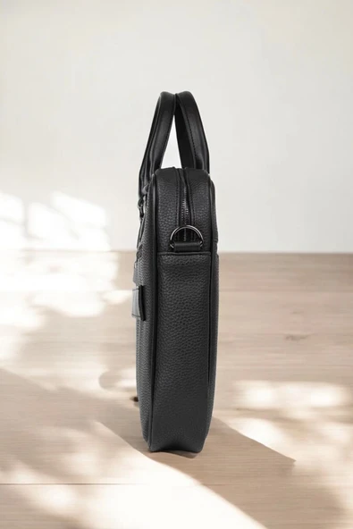 Lüx Unisex Siyah Laptop & Evrak Çantası 13"-14.6" inç - 3