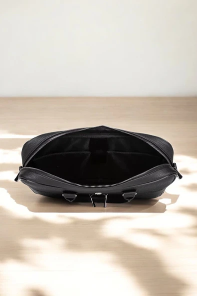 Lüx Unisex Siyah Laptop & Evrak Çantası 13"-14.6" inç - 5