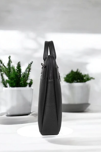 Premium Unisex Siyah Laptop & Evrak Çantası 13"-14.6" inç - 2