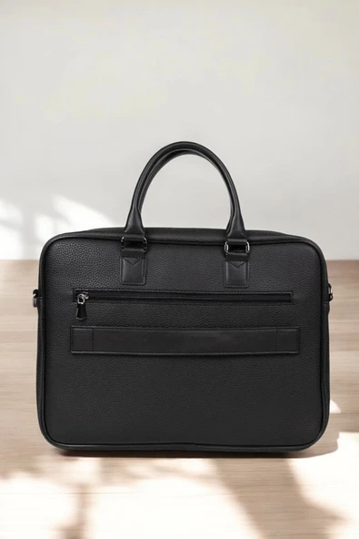 Lüx Unisex Siyah Laptop & Evrak Çantası 13"-14.6" inç - 2