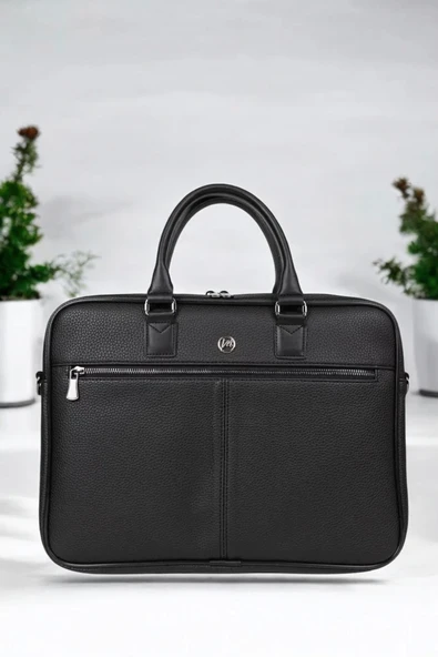 Premium Unisex Siyah Laptop & Evrak Çantası 13"-14.6" inç