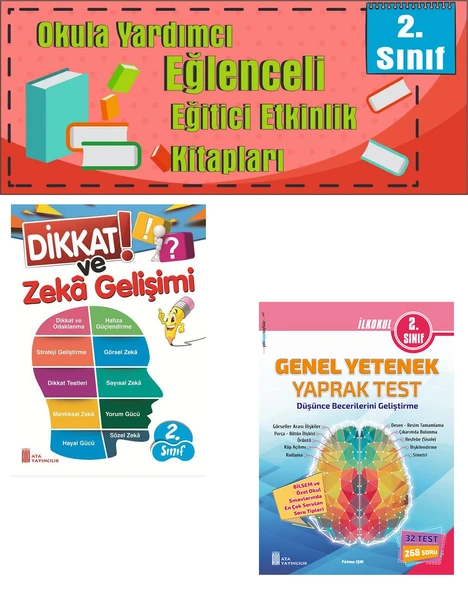 Ata 2.Sınıf Okula Yardımcı Dikkat Ve Zeka Gelişimi - Genel Yetenek Yaprak Test