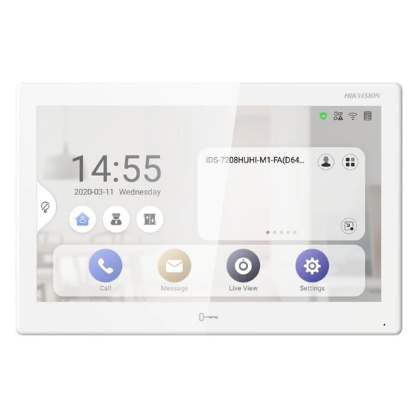 Hikvision DS-KH9510-WTE1(B) Görüntülü Dokunmatik Diafon - Resim 2