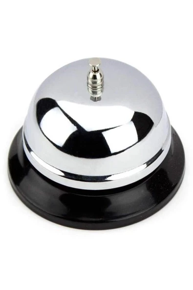 Woody Sofia® Masaüstü Dekoratif Otel Resepsiyon Görevli Çağırma Zili Çanı - 7