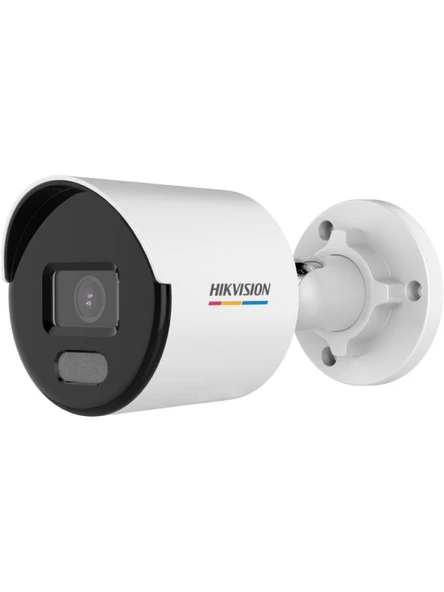 Hikvision DS-2CD3027G2E-LUF IP Kamera 2.8mm Colorvu 2MP Bullet IP Kamera (Dahili Ses)