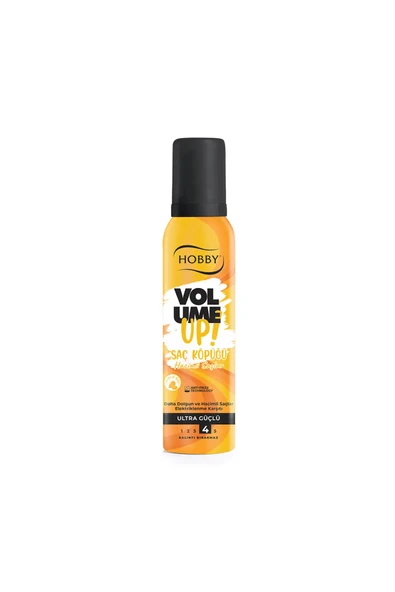 Hobby Volume Up Hacimli Saçlar Saç Köpüğü 150 Ml