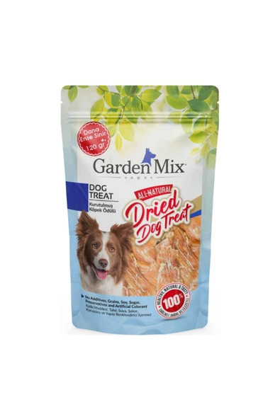 Gardenmix Kurutulmuş Dana Ense Siniri Köpek Ödülü 120gr ürün görseli 1