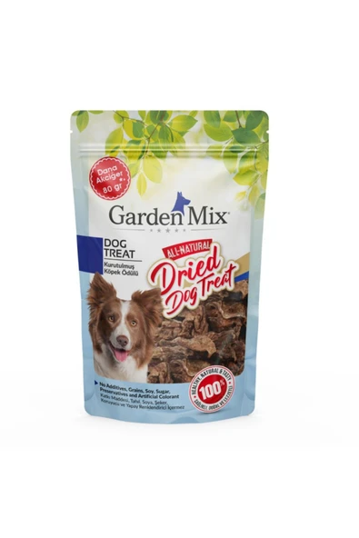 Gardenmix Kurutulmuş Dana Akciğer Köpek Ödülü 80gr ürün görseli 1