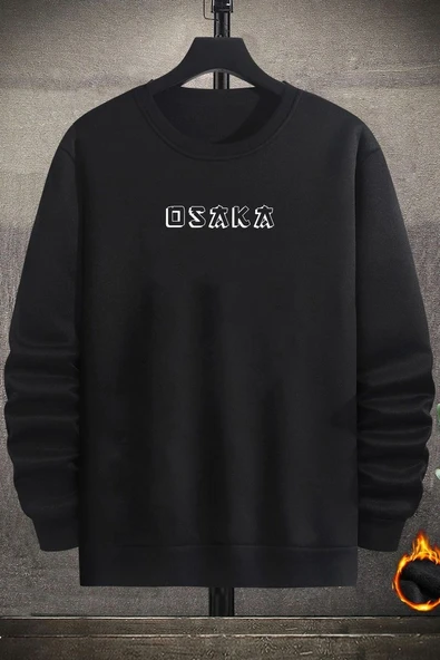 Unisex Osaka Bisiklet Yaka Sweatshirt - 2