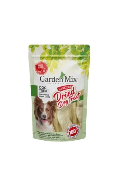 Gardenmix Kurutulmuş Kuzu Kulak Köpek Ödül Maması 100gr