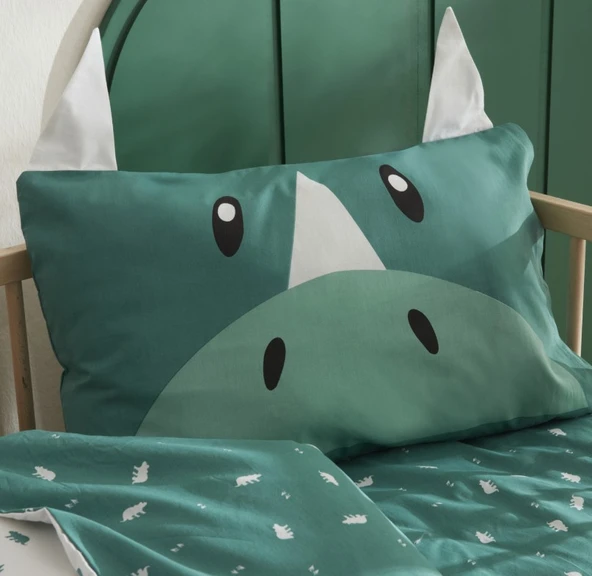 Karaca Home Marty Yeşil Bebek Nevresim Takımı - 4