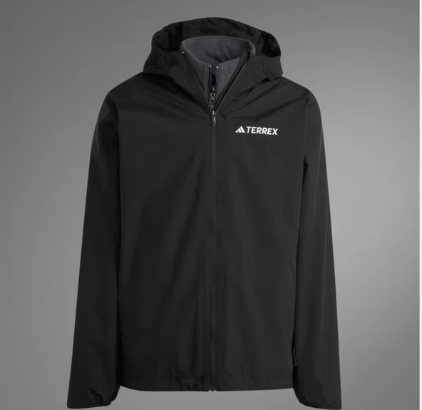 adidas Terrex Multi Essentials Üçü Bir Arada Ceket JM8697 - 6