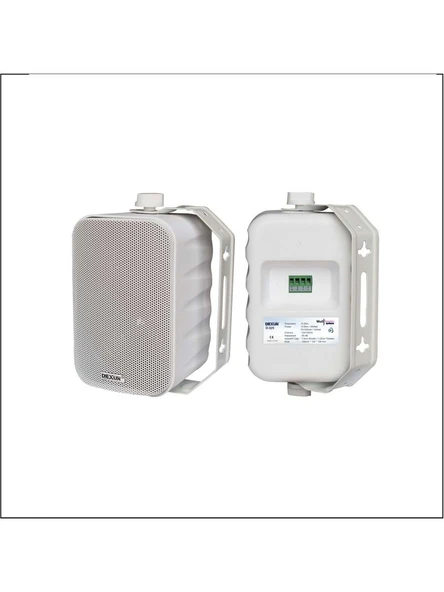 Dexun D-425T 4" 10 cm 30 Watt 8 Ohm 70/100 Volt Beyaz Trafolu Sütun Hoparlör Tekli 263020