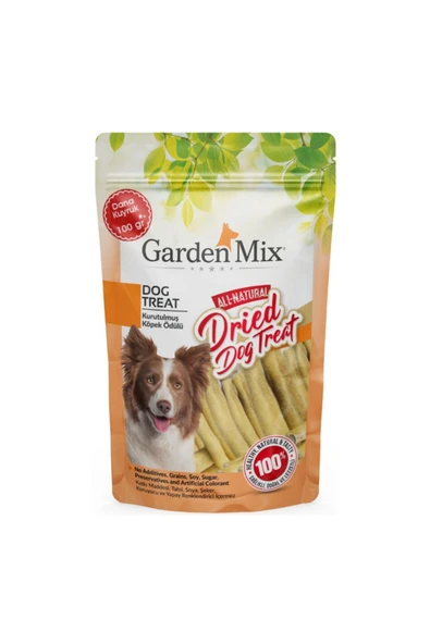 Gardenmix Kurutulmuş Dana Kuyruk Köpek Ödülü 100gr ürün görseli 1