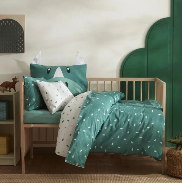 Karaca Home Marty Yeşil Bebek Nevresim Takımı