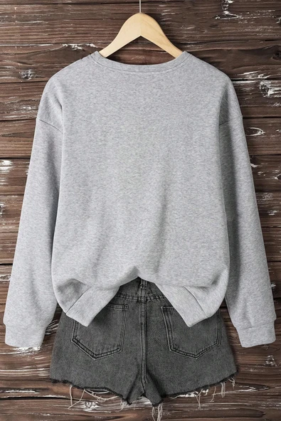 Unisex Larks' Tongues in Aspic Bisiklet Yaka Sweatshirt - Resim 4