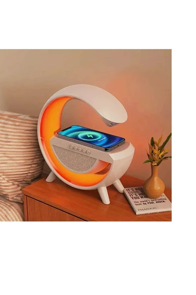 Led wireless charging speaker bt2301 - 4