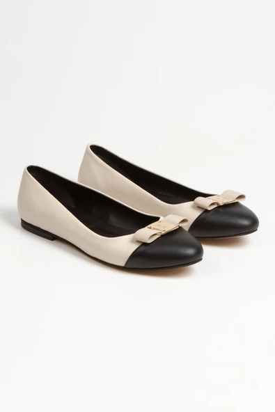 Kadın Bej Kurdaleli Babet Belarvs ( SMX-0241-2 ) - 4