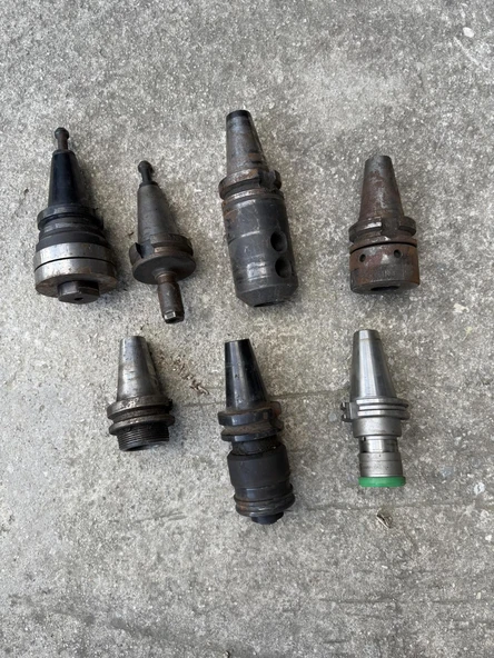 Cnc Makinesi BT Tip Takım Tutucu 7 Adet Lot 4 (Çıkma Parça)