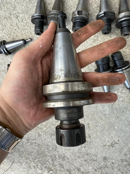 Cnc Makinesi BT Tip Takım Tutucu 10 Adet Lot 2 (Çıkma Parça) - 4