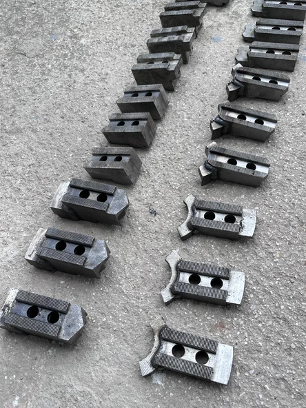 Cnc Makinesi Ayna Yumuşak Ayak 21 Adet (Çıkma Parça) - 4