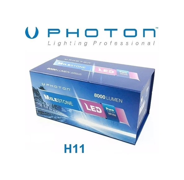 Honda Civic FC5 İçin Uyumlu Photon Milestone Xenon 8000 Lümen Kısa Far Ampulü H11