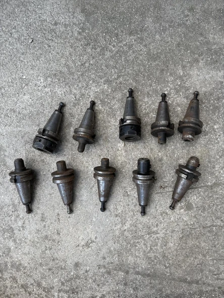 Cnc Makinesi BT Tip Takım Tutucu 10 Adet Lot 3 (Çıkma Parça)
