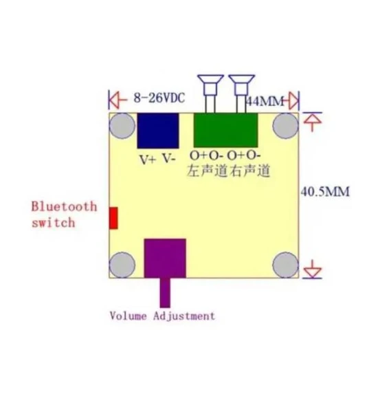 TPA3110 Dijital Stereo Audio Amfi Modülü - Resim 2