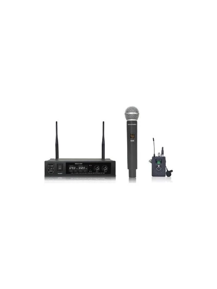 Gold Audio U626-EY Uhf Telsiz El+Yaka Mikrofonu 2li