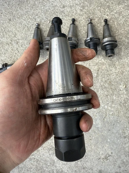 Cnc Makinesi BT Tip Takım Tutucu 10 Adet Lot 2 (Çıkma Parça) - 6