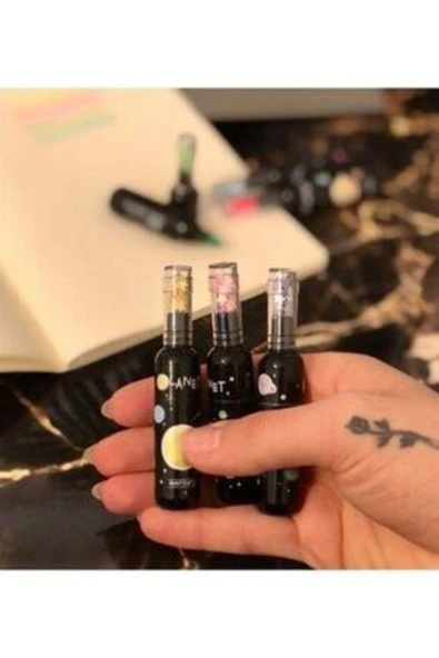 özel çantalı Galaxy 6'lı Keçeli Kalem - 3