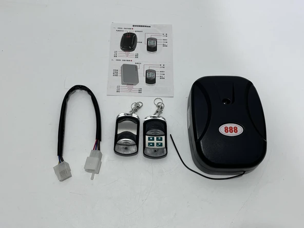 888 Uzaktan Kumandalı Motor Kontrol Sistemi 433 Mhz 220V - 7