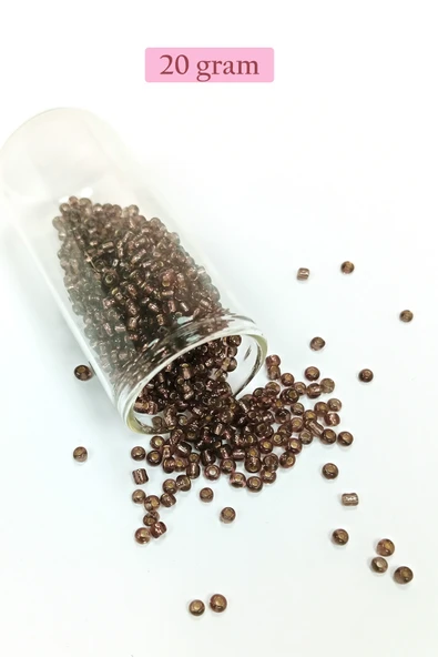 Dökme Cam Kum Boncuk (8/0) 3 mm - 4 Renk - Toplam 80 Gram - BNC423 - Resim 4