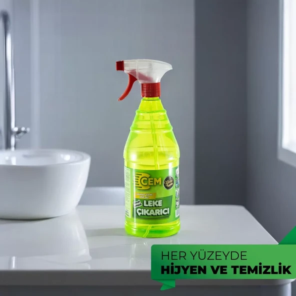 CEM CAR CARE Çok Amaçlı Leke Çıkarıcı ve Yüzey Temizleyici 1 Lt - Resim 2