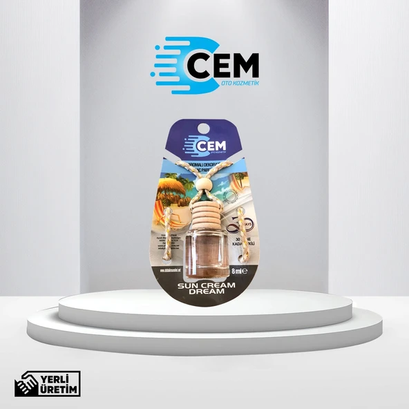 CEM CAR CARE Cam Fanus Sun Cream Dream 8 ml Ayna Kokusu - 2
