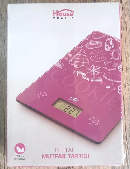 House Pratik Dijital Mutfak Tartısı Yüksek Hassasiyet HP36