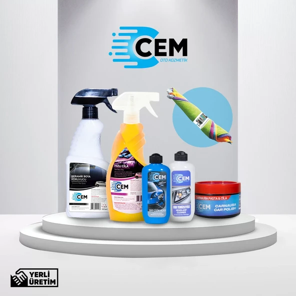 CEM CAR CARE Oto Boya Koruma&Parlaklık Dış Bakım Seti ürün görseli