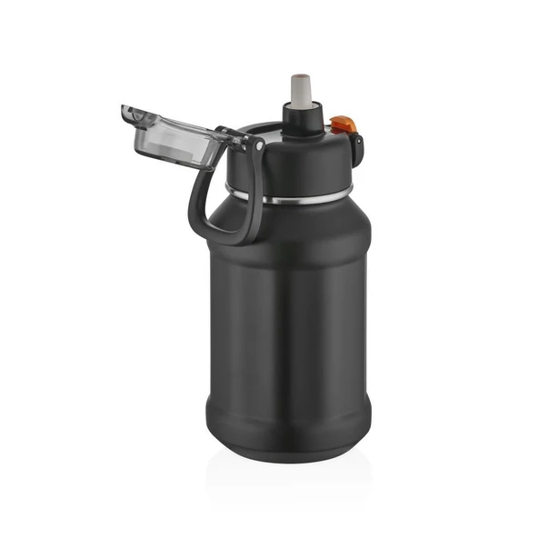 Shotay Çelik Termos Matara 720Ml Siyah - 2