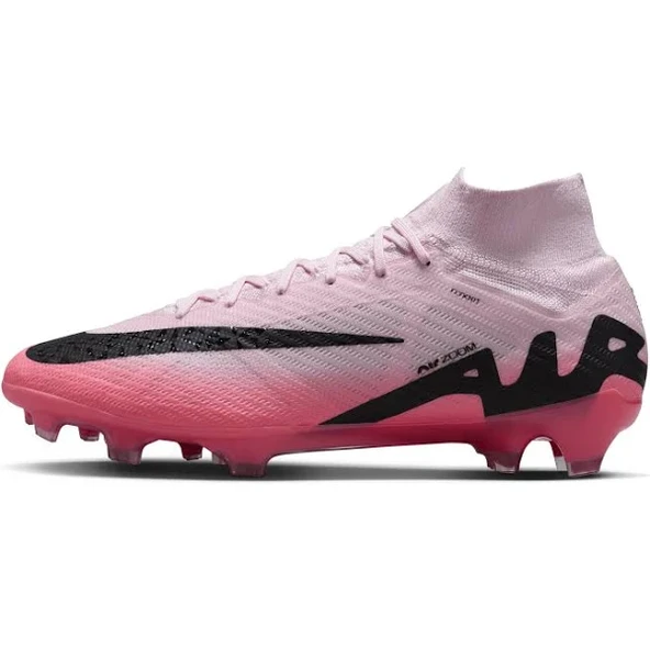 Nike Mercurial Zoom Superfly 9 Elite Fg Erkek Pembe Futbol Krampon DJ4977-601